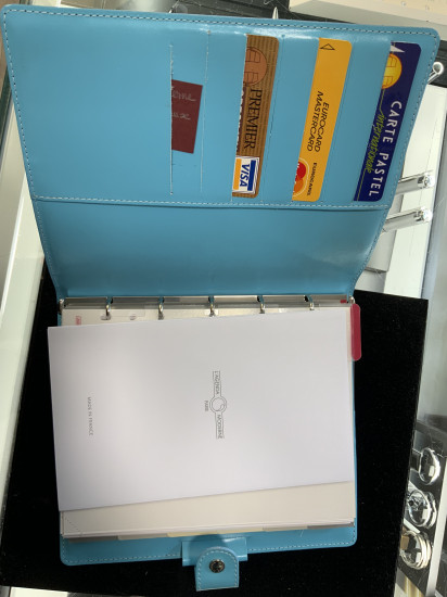 AGENDA DE BUREAU À ANNEAUX - INTABASEM - 15x21cm