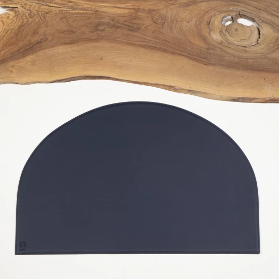 SOUS-MAINS PLAQUE DEMI-LUNE OXFORD - 62 x 42cm