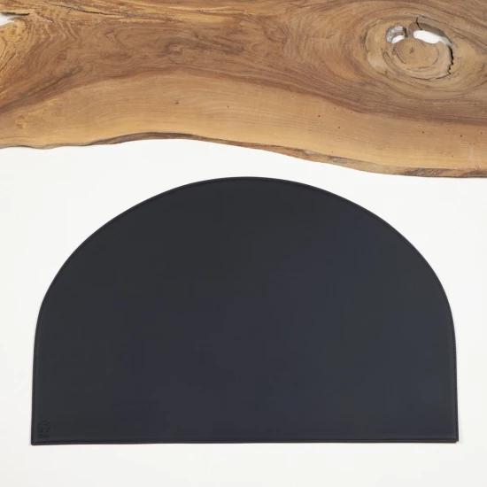 SOUS-MAINS PLAQUE DEMI-LUNE OXFORD - 62 x 42cm