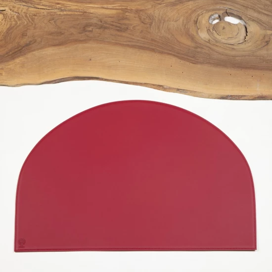 SOUS-MAINS PLAQUE DEMI-LUNE OXFORD - 62 x 42cm