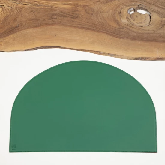 SOUS-MAINS PLAQUE DEMI-LUNE OXFORD - 62 x 42cm
