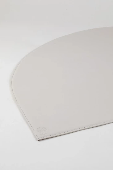 SOUS-MAINS PLAQUE DEMI-LUNE OXFORD - 62 x 42cm