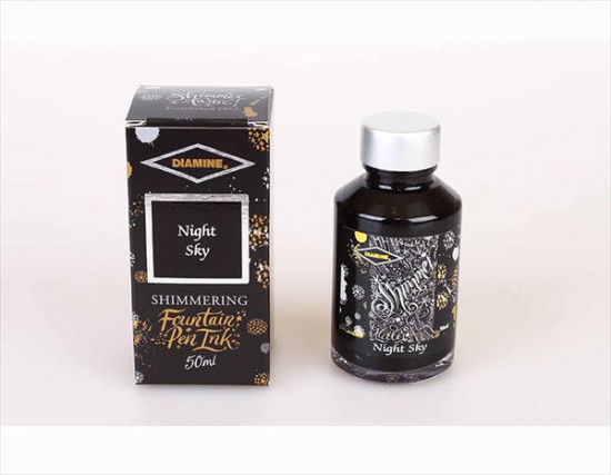 BOUTEILLES D'ENCRE PAILLETÉES 50ml