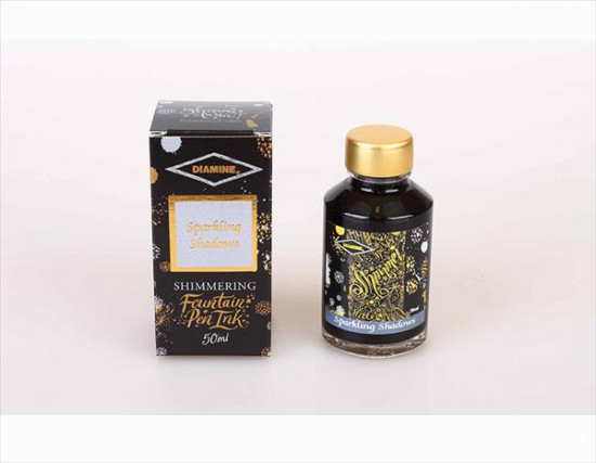 BOUTEILLES D'ENCRE PAILLETÉES 50ml