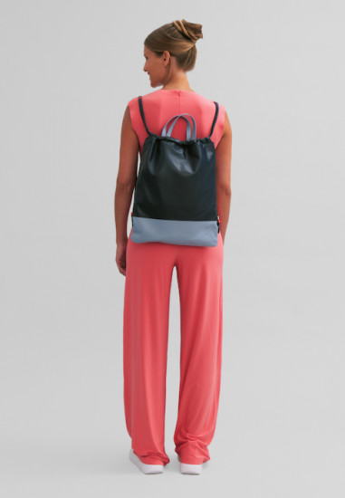 LINOSA SAC À DOS CUIR NAPPA NOIR