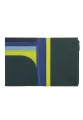 COUVERTURE AGENDA CUIR OU CARNET / PORTE-PASSEPORT - BARBADOS VERT