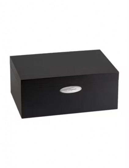 CAVE POUR 50 CIGARES RECTANGULAIRE NOIRE MAT