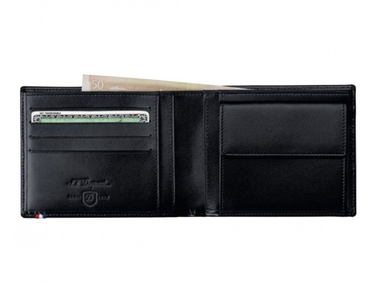 LINE D NOIR PORTE-CARTES 4cc + MONNAIE
