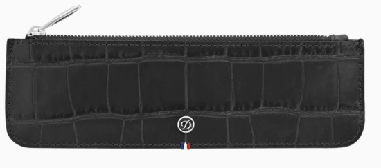 DANDY CROCO MINI TROUSSE PLATE ZIPPÉE