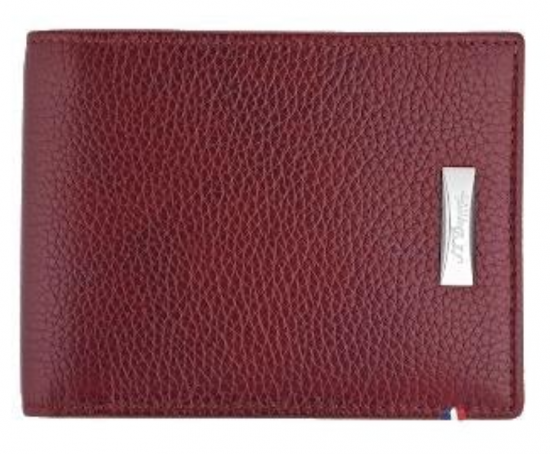 SOFT GRAIN PORTE-CARTES BORDEAUX 6CC