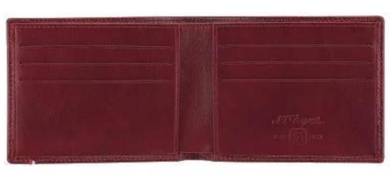 SOFT GRAIN PORTE-CARTES BORDEAUX 6CC