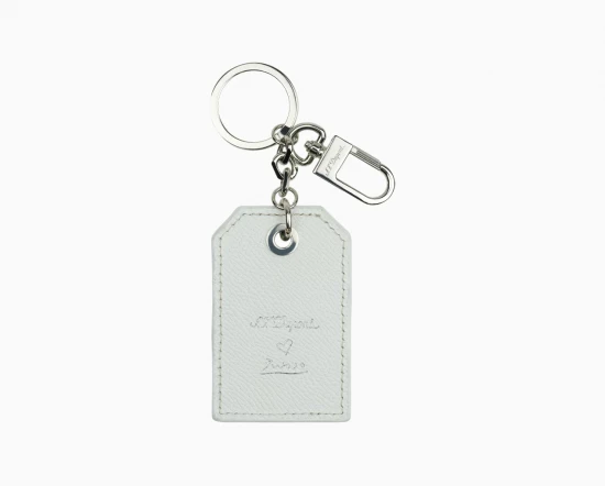ÉDITION LIMITÉE PICASSO BLANC PORTE-CLÉS CUIR