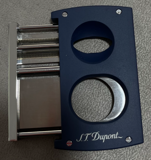 COUPE CIGARE ÉDITION LIMITÉE DOUBLE LAME BLEU MAT