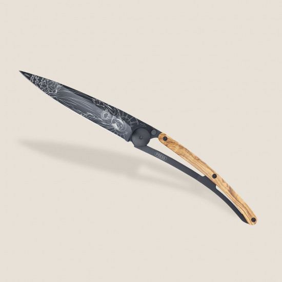 COUTEAUX 37g MANCHE EN BOIS D'OLIVIER
