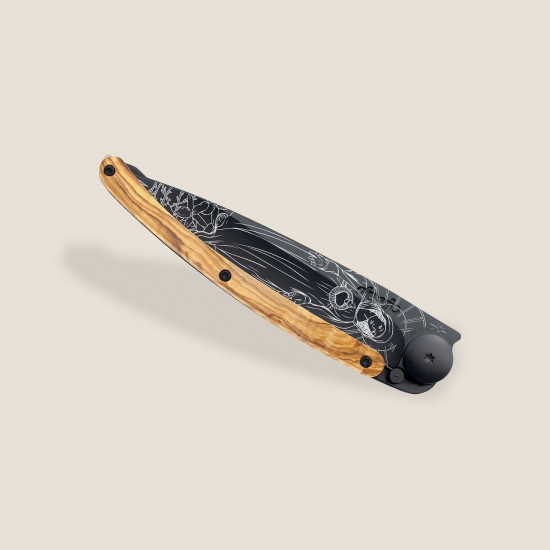 COUTEAUX 37g MANCHE EN BOIS D'OLIVIER