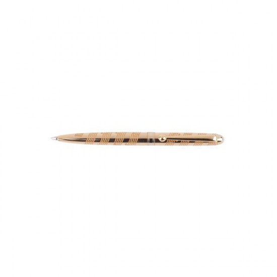 MINI STYLO DORÉ AVEC MOTIFS MUSIQUE BILLE