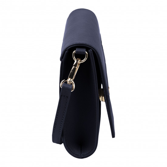 MADEMOISELLE SAC BANDOULIERE BLEU MARINE