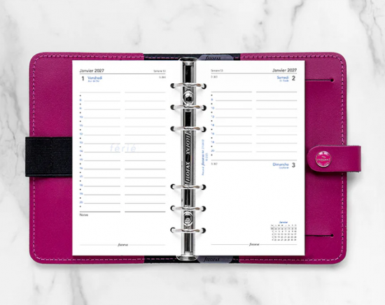 RECHARGE ORGANISEUR 1 JOUR PAR PAGE- PERSONAL 17cm