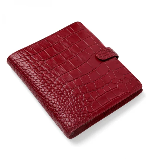 ORGANISEUR CLASSIC CROC - A5 21cm