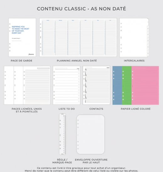 ORGANISEUR THE ORIGINAL - A5 21cm