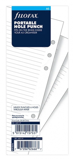PERFORATRICE PLASTIQUE - A5 21cm