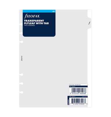 INTERCALAIRE DE PROTECTION TRANSPARENT - A5 21cm