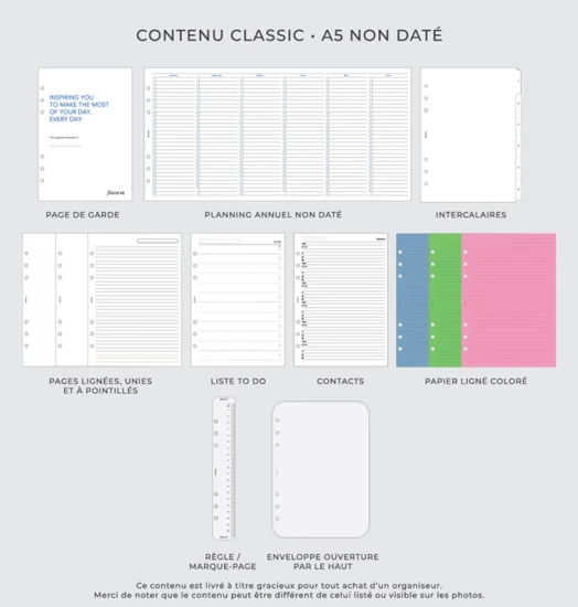 ORGANISEUR THE ORIGINAL - PERSONAL 17cm