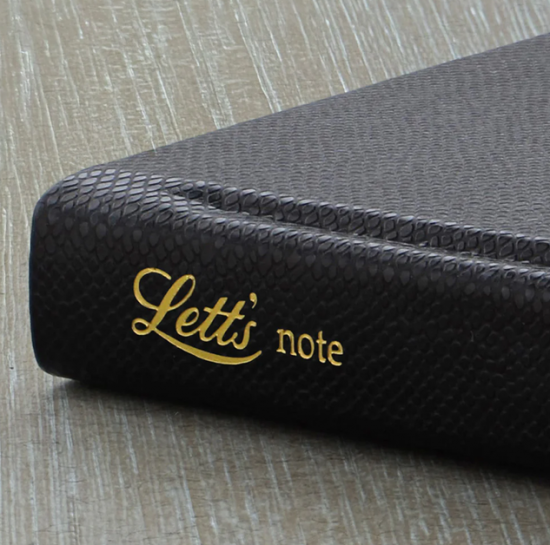 CARNET DE NOTES LIGNE - LETTS