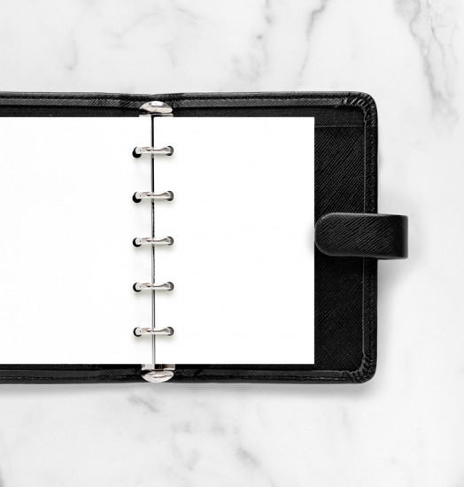 BLOC NOTES UNI BLANC MINI - 10cm
