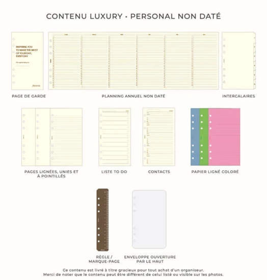 ORGANISEUR MALDEN - PERSONAL 17cm
