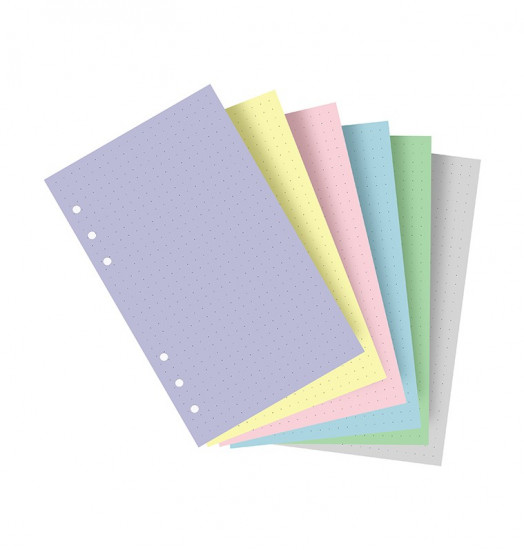 FEUILLES LIGNEES PASTEL - PERSONAL 17cm