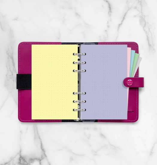 FEUILLES LIGNEES PASTEL - PERSONAL 17cm
