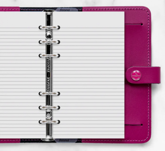 BLOC NOTES FEUILLES LIGNEES - PERSONAL 17cm