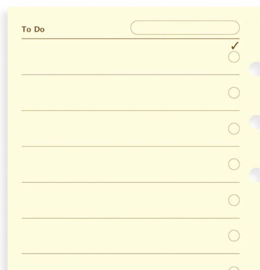 TO-DO LIST COTON - PERSONAL 17cm