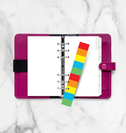 INDEX VIERGE COULEURS - PERSONAL 17cm