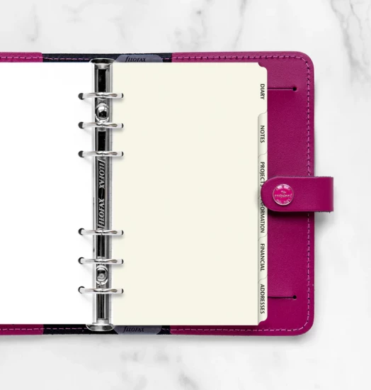 INDEX SUJETS ANGLAIS - PERSONAL 17cm
