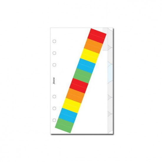 INDEX VIERGE COULEURS PERSONAL - 17cm