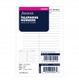 NOM & NUMERO DE TELEPHONE BLANC - POCKET 12cm
