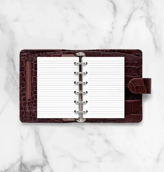 BLOC FEUILLES LIGNEES - POCKET 12cm