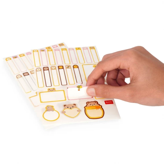 ETIQUETTES ADHESIVES AVEC FILM PROTECTEUR - MY NAME IS...