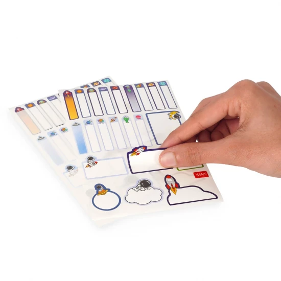 ETIQUETTES ADHESIVES AVEC FILM PROTECTEUR - MY NAME IS...
