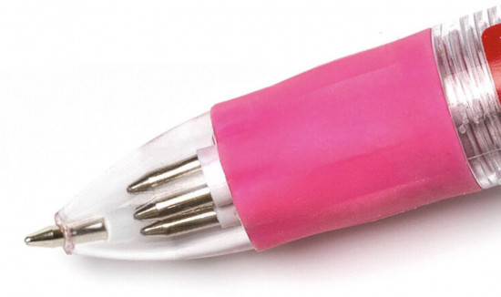 MINI STYLO À BILLE 4 COULEURS LICORNE - MINI MAGIC RAINBOW