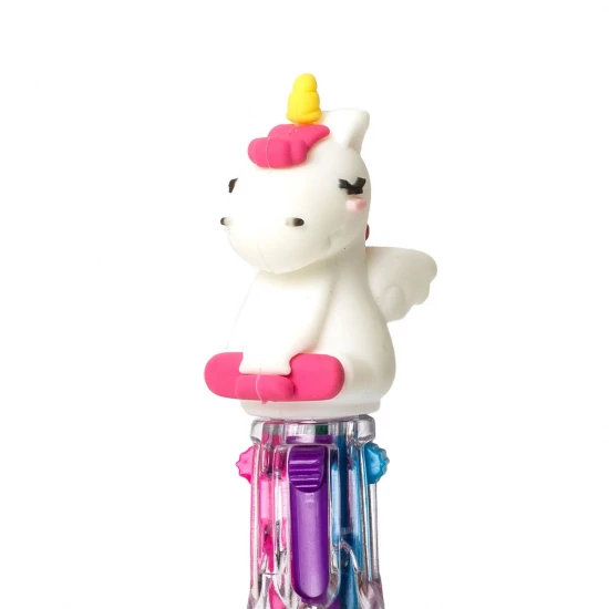 MINI STYLO À BILLE 4 COULEURS LICORNE - MINI MAGIC RAINBOW