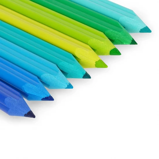 BOITE DE 24 CRAYONS DE COULEURS AVEC TAILLE-CRAYONS - TEDDY FRIENDS