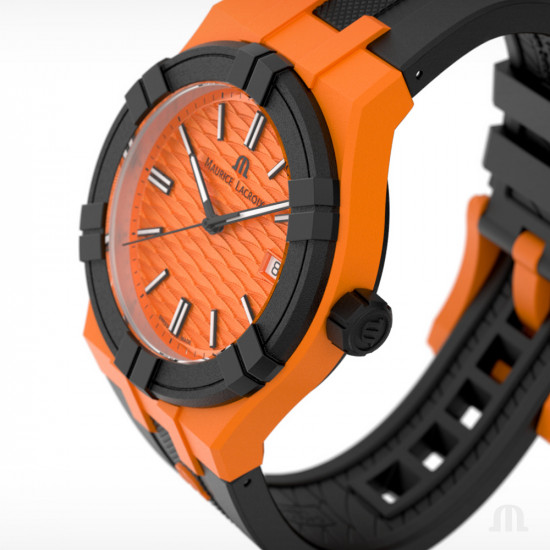 AIKON #TIDE CADRAN ORANGE 40mm