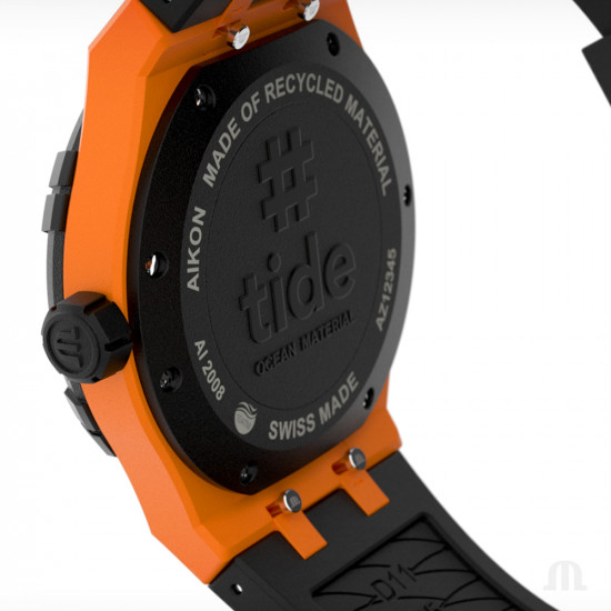 AIKON #TIDE CADRAN ORANGE 40mm
