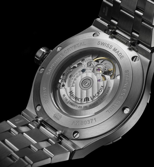 AIKON AUTOMATIC DATE CADRAN BLEU 42mm