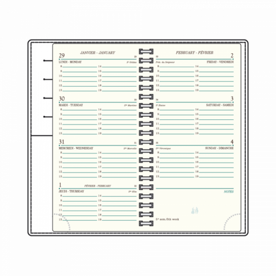 ORIGIN BEIGE PORTEFEUILLES 5cc / AGENDA AS16