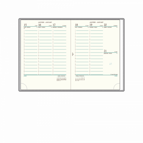 AGENDA DE BUREAU A22