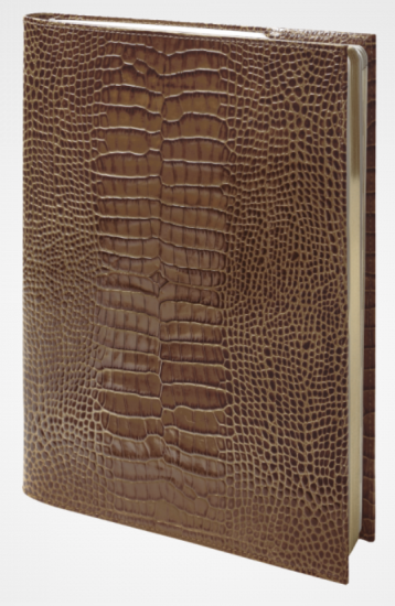 A27 AGENDA VEAU CROCO SAVANNAH